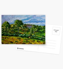 "Glimpsed by Memory, Cottage in Landscape, County Antrim" Postcards
