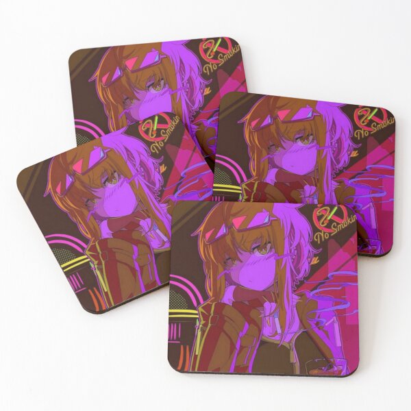 Item preview, Anime Girl Smoking [Retrowave] designed and sold by Oeht.