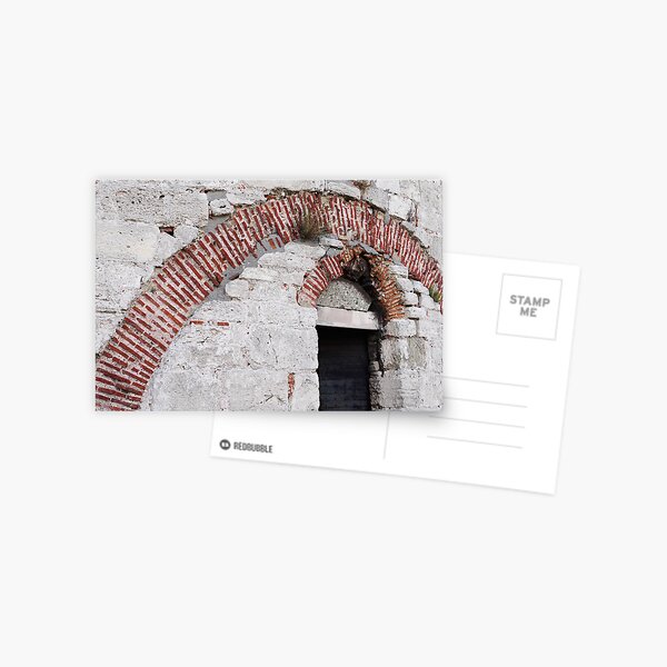 Brick arches in Yedikule Hisarı (Yedikule Fortress) Postcard