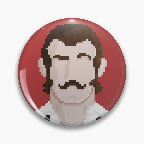 Item preview, Mustached Gabriel designed and sold by pixel-he-art.