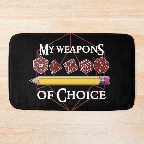 Item preview, Weapons of Choice - Dice designed and sold by Milmino.
