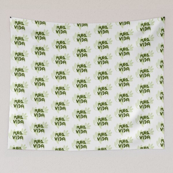 Item preview, Pura vida artesanal tipography  designed and sold by Tropical Blood.