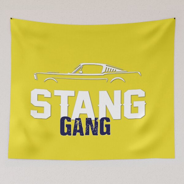 Item preview, Stang Gang Mustang Ford Choose Background Color designed and sold by lorrinani.