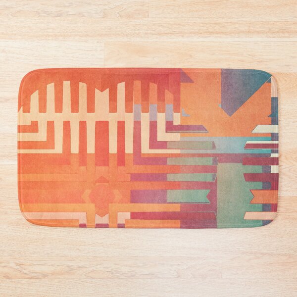 Item preview, Sunset Stripes Geometric Abstract designed and sold by ChangingLight.
