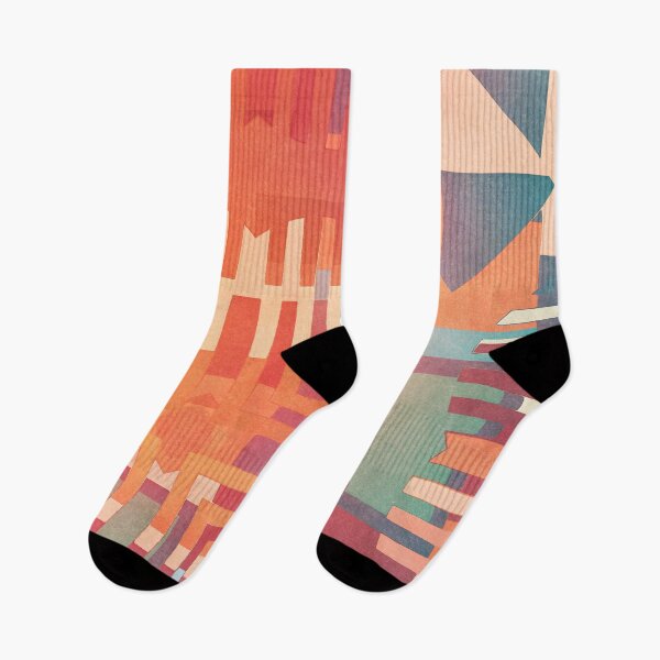 Item preview, Sunset Stripes Geometric Abstract designed and sold by ChangingLight.