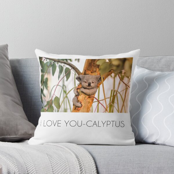 Item preview, Original "I love you-calyptus" for eucalyptus and koala bear lovers designed and sold by sanastyle.
