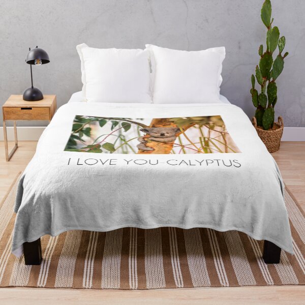 Item preview, Original "I love you-calyptus" for eucalyptus and koala bear lovers designed and sold by sanastyle.
