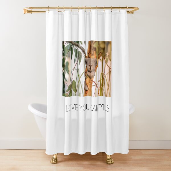 Item preview, Original "I love you-calyptus" for eucalyptus and koala bear lovers designed and sold by sanastyle.