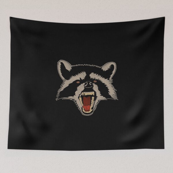 Item preview, raccoon designed and sold by gomskyartstudio.