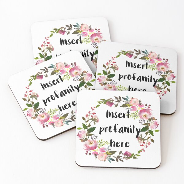 Item preview, Insert Profanity Here designed and sold by chicalookate.