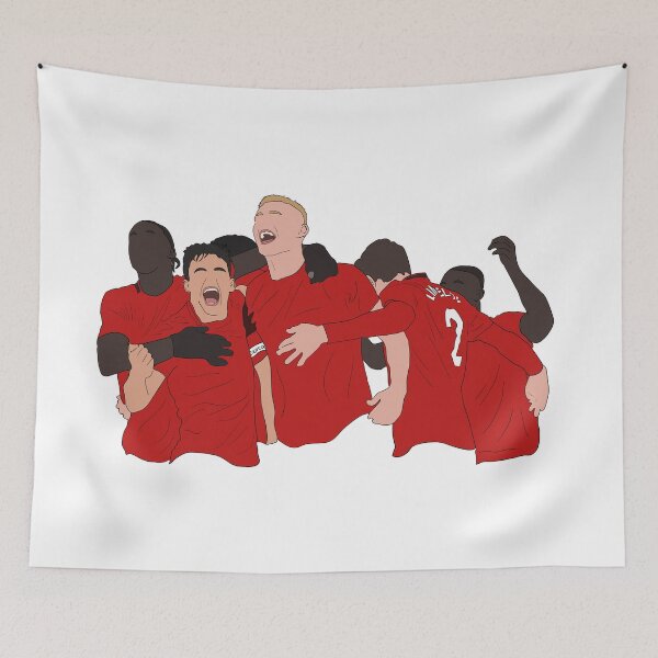 Item preview, Scott McTominay Daniel James MUFC Celebration designed and sold by Hevding.