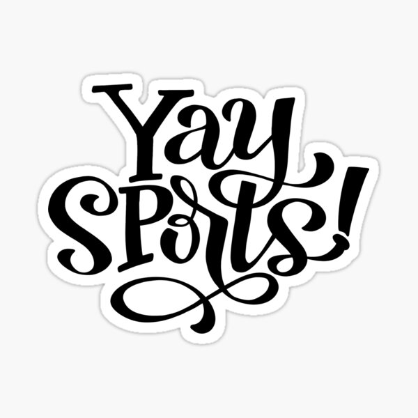 Yay Sports! Sticker