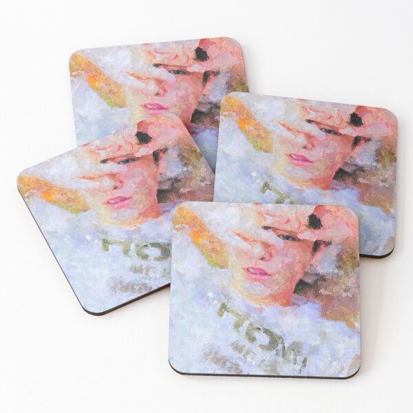Item preview, Cho SeungYoun Impressionist Painting K-Pop Celebrity Portrait designed and sold by BonBonBunny.