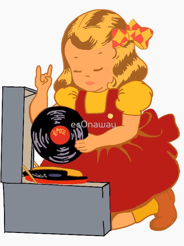 Thumbnail 3 von 3, Sticker, Rock N Roll Baby designt und verkauft von ec0naway.