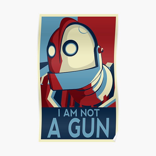 I am not a gun Poster