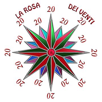 ROSA DEI VENTI' Mouse Pad