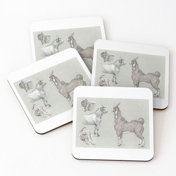 Item preview, Goat Unicorns designed and sold by Hannah Schmidt.