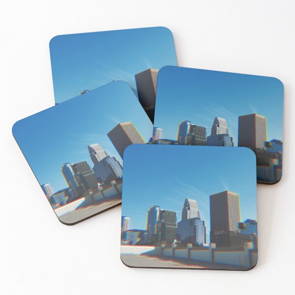 Item preview, Minneapolis Minnesota Skyline Glitch designed and sold by anthonylonder.
