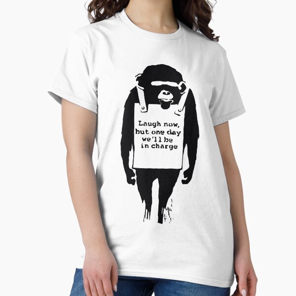 Item preview, Banksy Monkey Laugh Now designed and sold by belugastore.