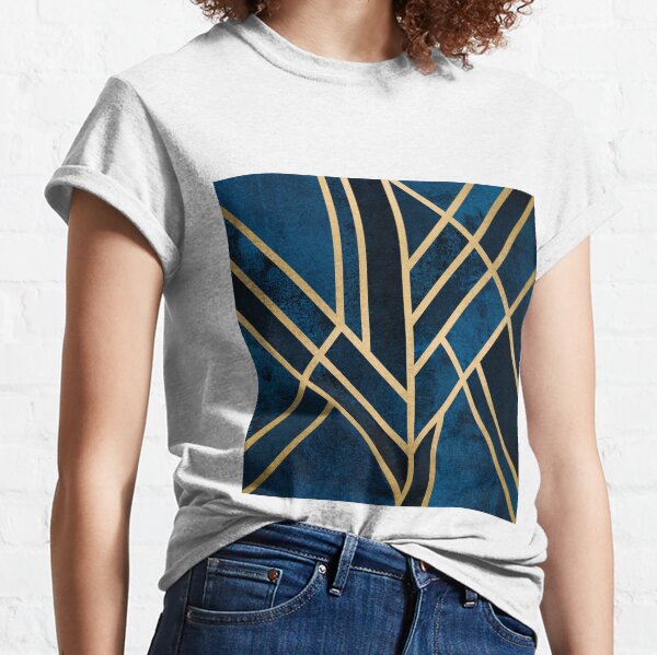 Art Deco Midnight Classic T-Shirt