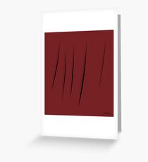 Cuts Greeting Card