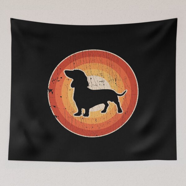 Item preview, Dachshund Retro Vintage Sunset 60s 70s Shirt for Men Women Boys Girls Kids Dog Lover Gifts designed and sold by LiqueGifts.
