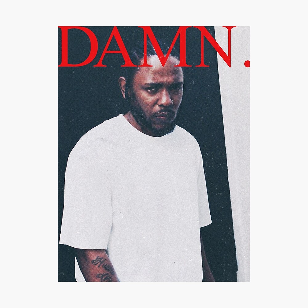 Promo 11 x 17 inches Kendrick Lamar Poster Damn