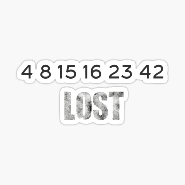 Item preview, Lost Numbers designed and sold by -JustJames-.