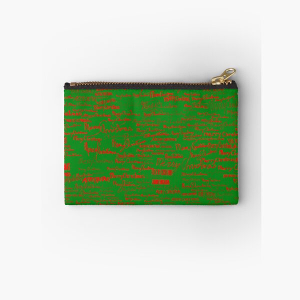 Item preview, Merry Christmas, red on green designed and sold by dnparker.
