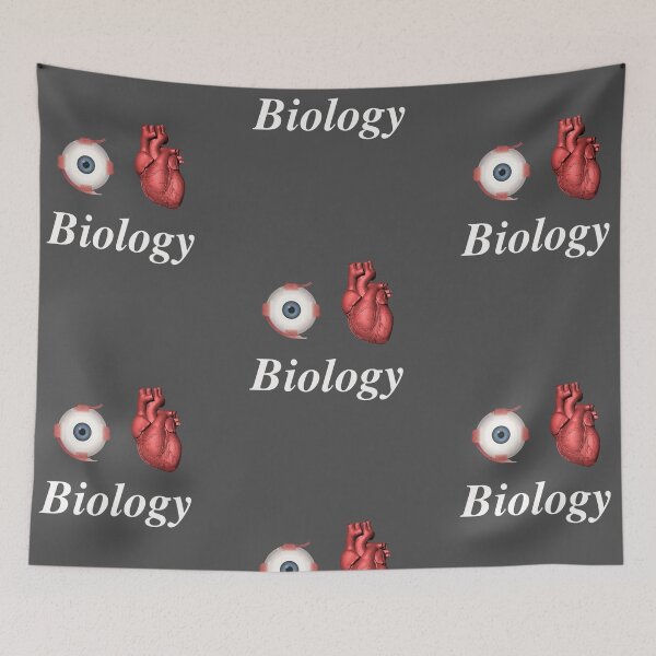 Item preview, I Love Biology - White Italic designed and sold by ryanwfraser.