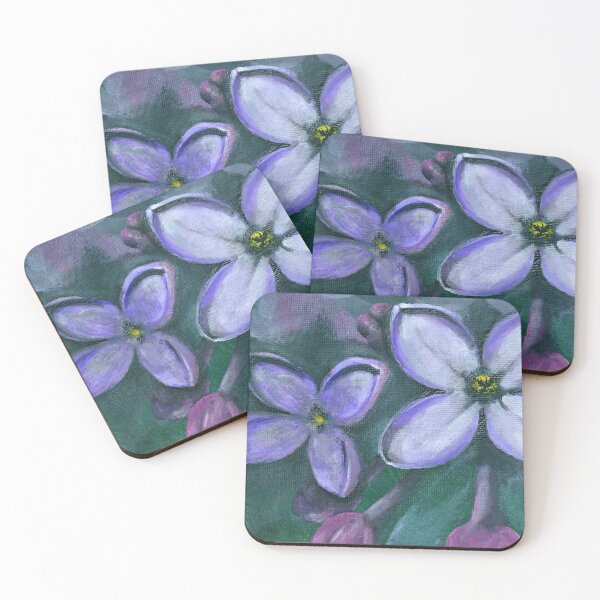Item preview, Lynn's Lilacs - Acrylic on Canvas designed and sold by Pansymade.