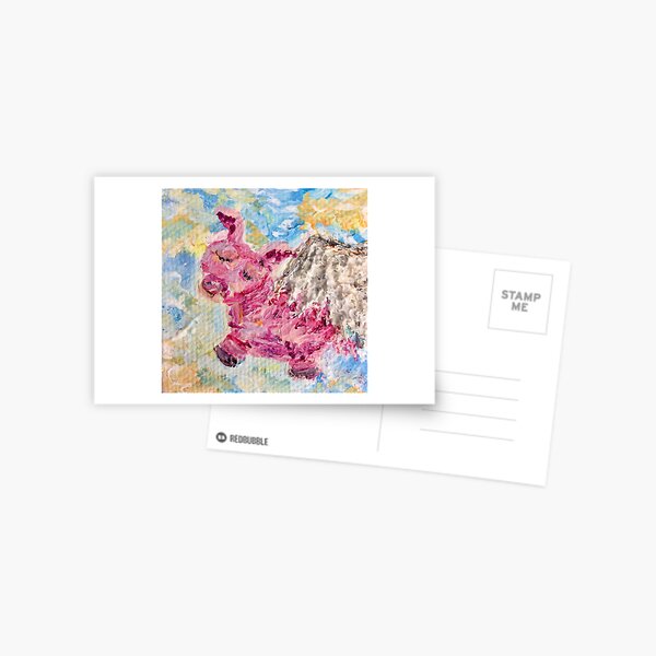 When Pigs Fly Postcard
