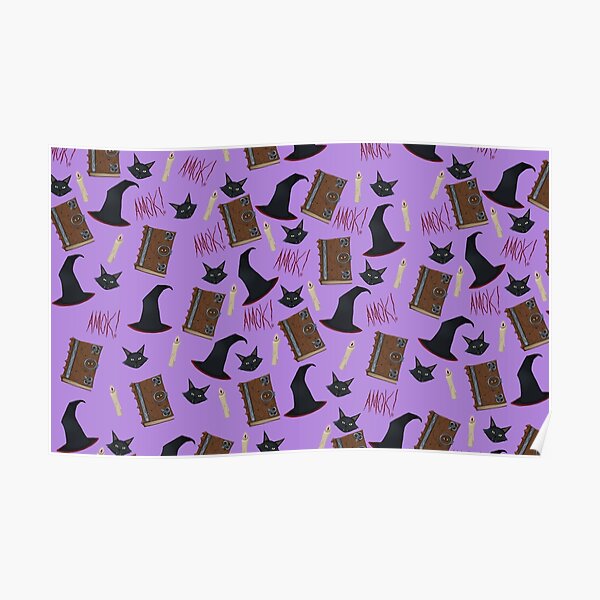 Just a Bunch of Hocus Pocus (Purple) Poster