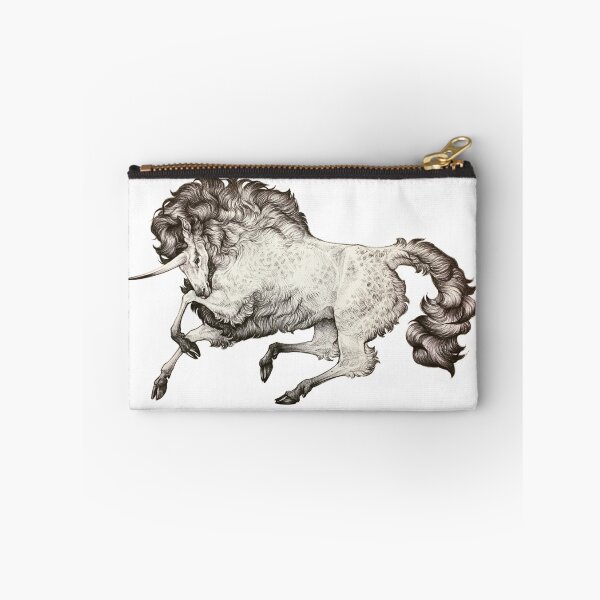 Item preview, Fluffy ballpoint unicorn designed and sold by Hannah  Schmidt.