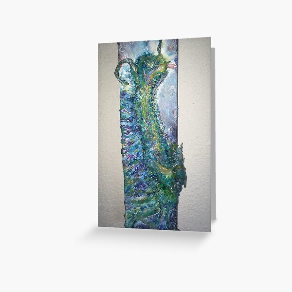 Tarry the Water Dragon Greeting Card