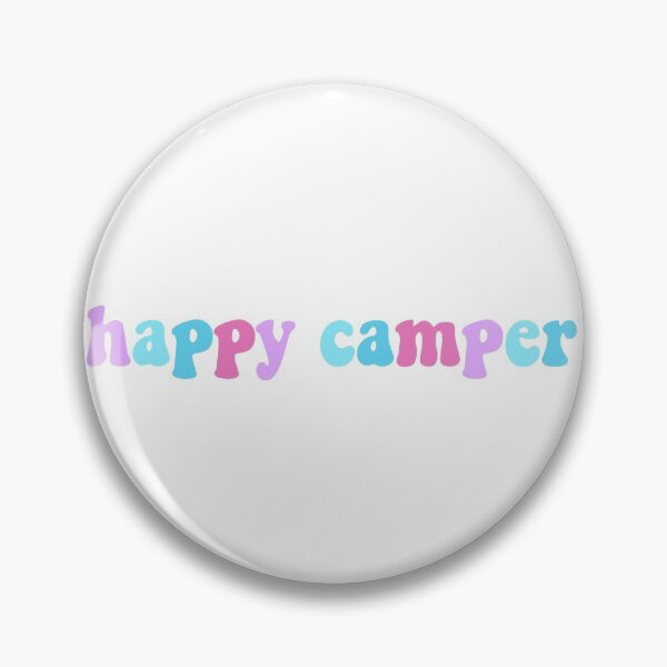 Item preview, Happy camper sticker designed and sold by ideasbymadison.