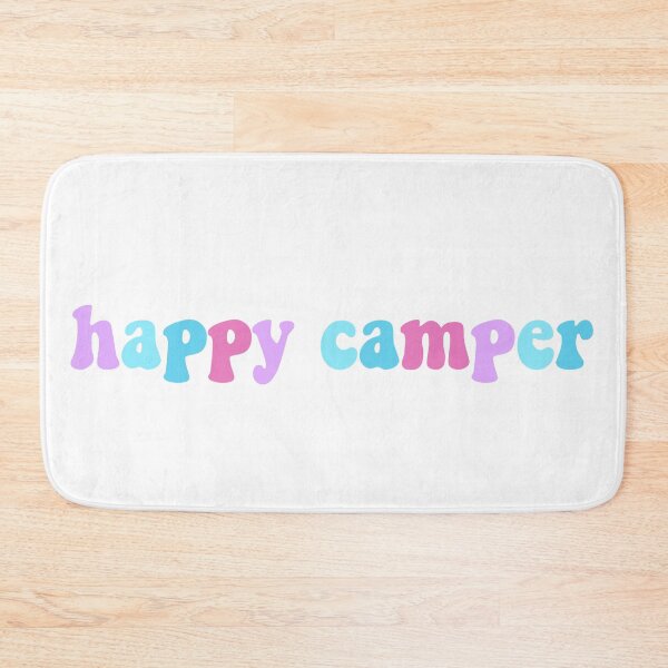 Item preview, Happy camper sticker designed and sold by ideasbymadison.