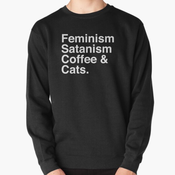 Item preview, Feminism, Satanism, Coffee & Cats designed and sold by LadyMorgan.