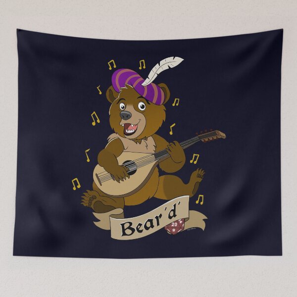 Item preview, Bear Bard designed and sold by Milmino.