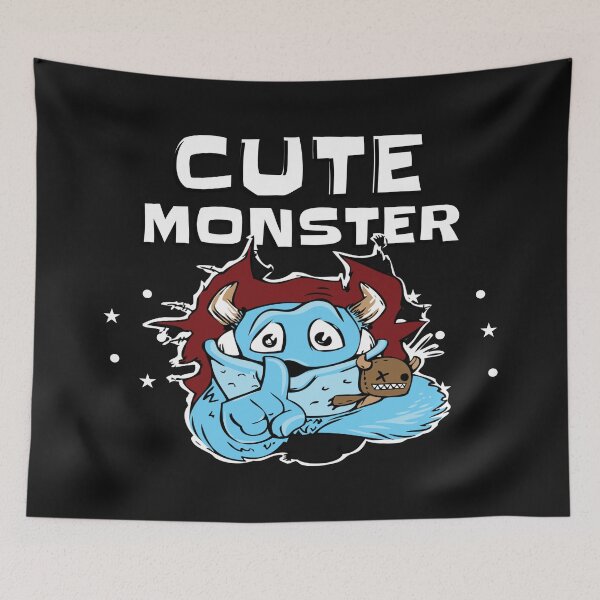 Item preview, Cute Monster designed and sold by Elfyau.