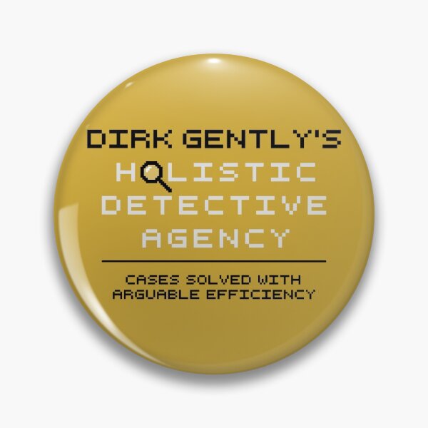 Item preview, Dirk Gently's Holistic Detective Agency designed and sold by pixel-he-art.