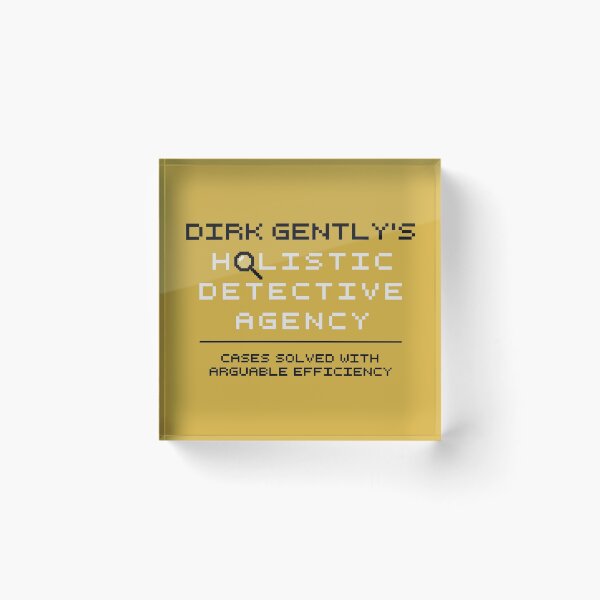 Item preview, Dirk Gently's Holistic Detective Agency designed and sold by pixel-he-art.