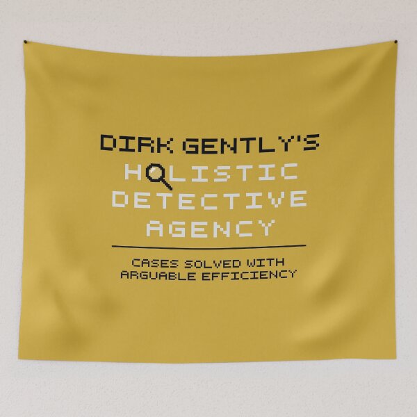 Item preview, Dirk Gently's Holistic Detective Agency designed and sold by pixel-he-art.