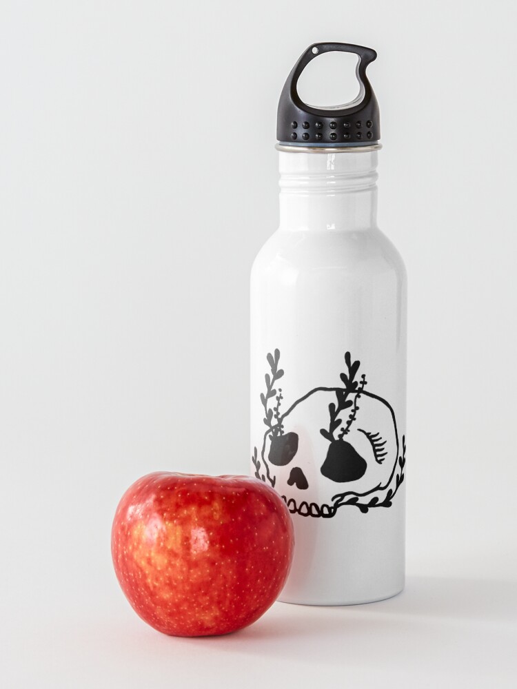 Alternate view of Graveyard Skull Water Bottle