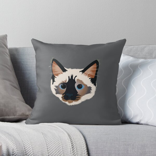 Siamese hotsell cat pillow