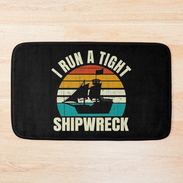 Item preview, I Run A Tight Shipwreck Vintage Sunset designed and sold by uFit.