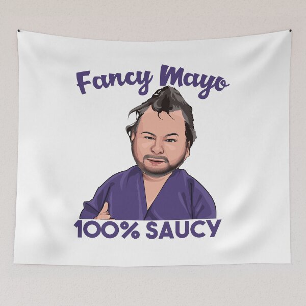 Item preview, Ed Fancy Mayo 100% Saucy Funny 90 Day Fans Mayonnaise Hair designed and sold by TeagoShirts.