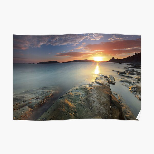 Sisiman Bay Sunset Poster
