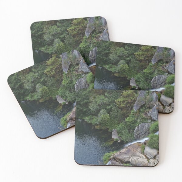 Item preview, Poco Negro waterfall from above in Carvalhais designed and sold by AngeloDeVal.