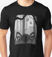 LIMBO - spider - LOST in dark Wood Unisex T-Shirt